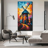 Painting by Numbers: Colored Windmill Art II